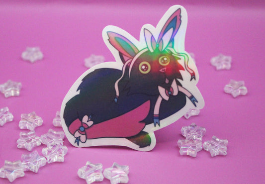 Bad Cat Cosplay Sylveon Sticker