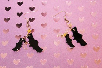 Bat Earrings