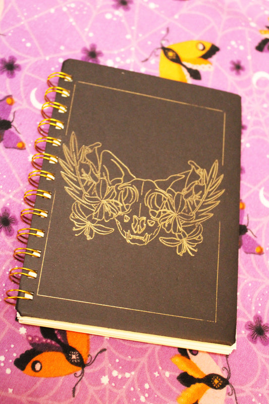 Cat Skull Notebook