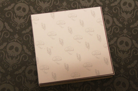 Mini Cat Skull Notepad