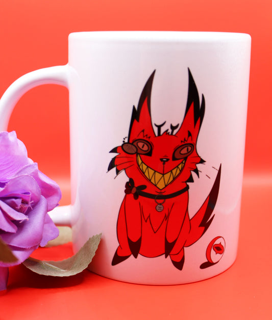 Radio Demon Cat Mug