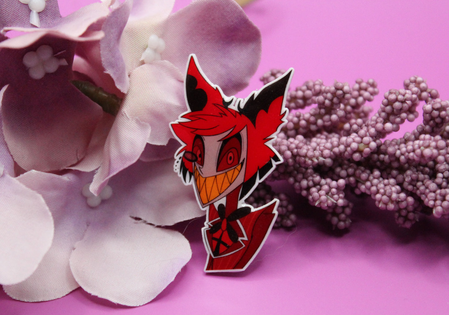 Radio Demon Pin