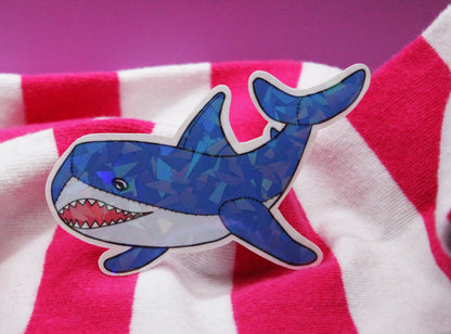 Stuffie Shark Sticker