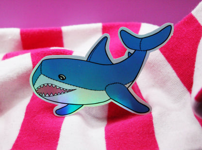 Stuffie Shark Sticker